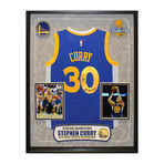 Framed + Signed NBA Jersey // Steph Curry II