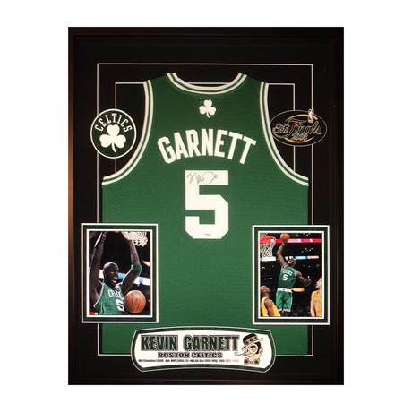 Framed + Signed NBA Jersey // Kevin Garnett