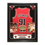 Framed + Signed NBA Jersey // Dennis Rodman