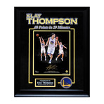 Framed + Signed Collage // Klay Thompson