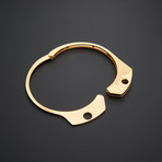 Simple Handcuff Bangles (Gold)