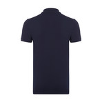 Short Sleeve Solid Polo // Navy (2XL)
