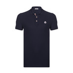 Short Sleeve Solid Polo // Navy (S)