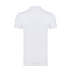 Short Sleeve Solid Polo // White (M)