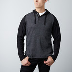 Liam Thermal Henley // Black (M)