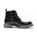 Toe Cap Derby Ankle Boot // Black (Euro: 45)