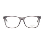 Saint Laurent // Rectangle Frame // Transparent Grey