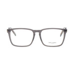 Saint Laurent // Thin Square Frame // Opal Grey