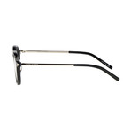 Saint Laurent // Thin Oval Frame // Shiny Black
