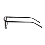 Saint Laurent // Thin Rectangle Frame // Shiny Black