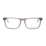 Saint Laurent // Thin Rectangle Frame // Opal Grey