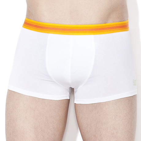 Contrast Band Trunk // White (S)