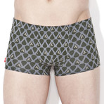 Droplet Print Logo Trunk // Gray (S)