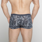 Smudge Print Trunk // Grey (S)