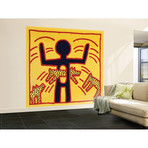 Haring - Untitled October 1982 Private Collection (48"W x 48"H")