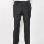 2 Button Notch Lapel Wool Suit // Charcoal (US: 40S)