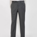 2 Button Notch Lapel Wool Suit // Gray (US: 42R)