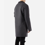 Utility Wool Overcoat // Grey (M)