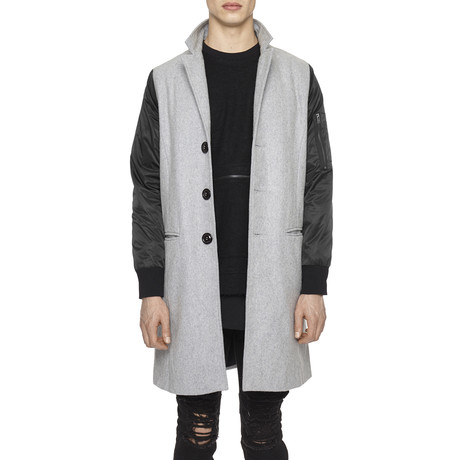 Hybrid Overcoat // Grey (XS)