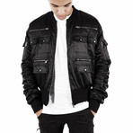 Exile Tactical Bomber Jacket // Black (XS)