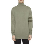 Roll Neck Under Layer Long-Sleeve Tee // Khaki (M)