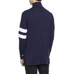 Roll Neck Under Layer Long-Sleeve Tee // Navy (XS)
