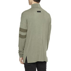 Roll Neck Under Layer Long-Sleeve Tee // Khaki (M)