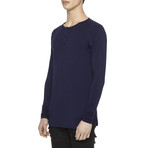 Under Layer Henley Tee // Navy (XS)