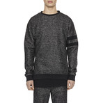 Oversized Wool Sweatshirt // Black (M)