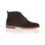 Suede Lace Up Boot // Brown (UK: 11)