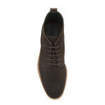 Suede Lace Up Boot // Brown (UK: 7)