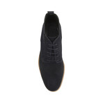 Suede Lace Up Boot // Navy (UK: 11)