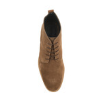 Suede Lace Up Boot // Tan (UK: 8)