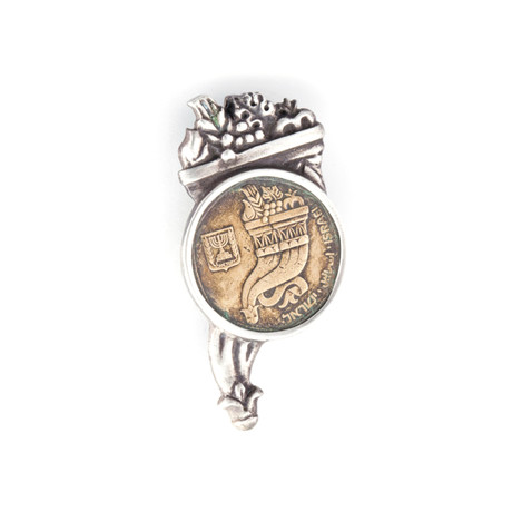 Israeli Coin Pin