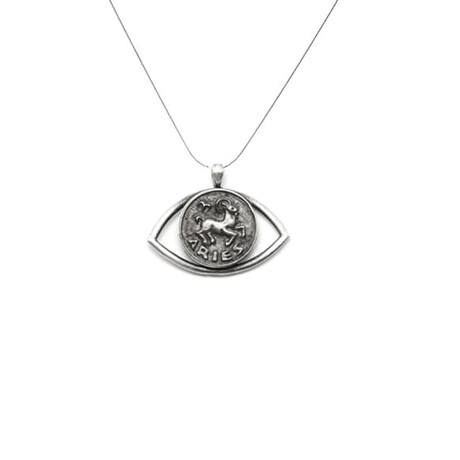 Aries Necklace // Silver (Sterling Silver Chain)