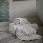 6-Piece Towel Set // Whimsical White
