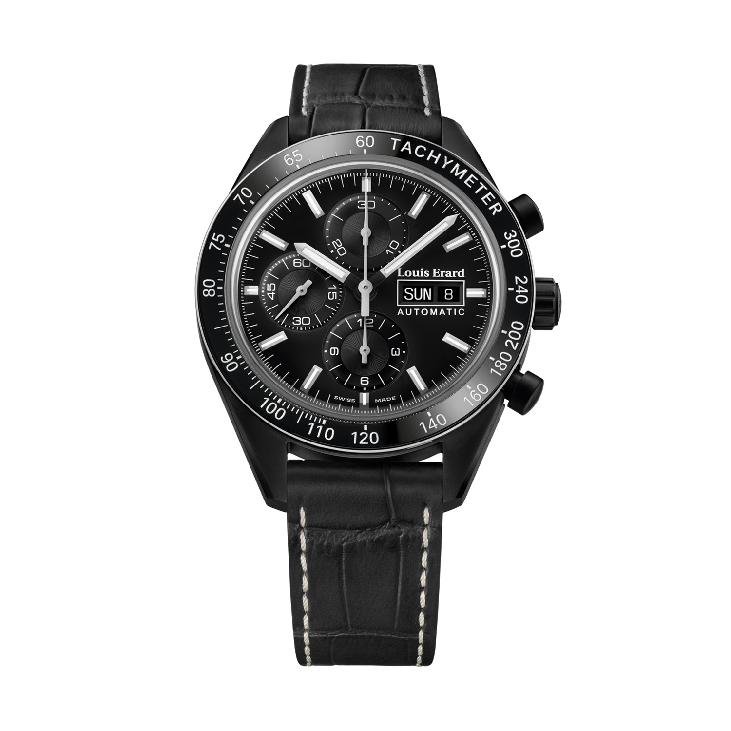 Louis Erard Heritage Sport Chrono Automatic Watch - 78104AA12M