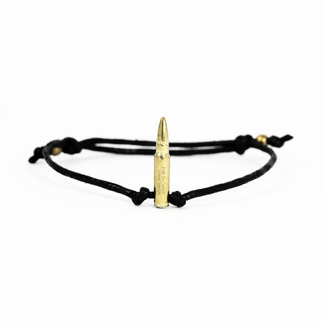 Mini Bullet Bracelet // Brass 1