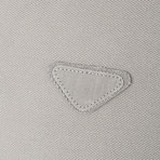 Triangular Patch Polo // Light Grey (M)
