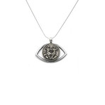 Gemini Necklace // Silver (Sterling Silver Chain)