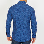 Hoffman Long-Sleeve Button-Up Shirt // Blue (M)
