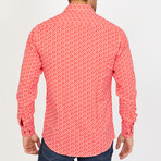 Gordon Long-Sleeve Button-Up Shirt // Red (L)