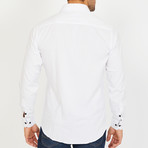 Wenman Long-Sleeve Button-Up Shirt // White (M)