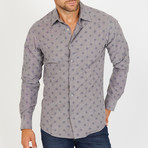 Hal Long-Sleeve Button-Up Shirt // Stone Gray (2XL)
