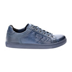 Monochrome Lace-Up Sneaker // Dark Blue (Euro: 43)