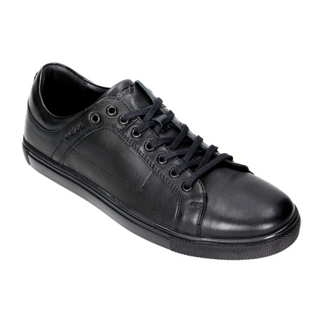 Thick Soled Lace-Up Sneaker // Black (Euro: 40)