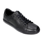 Thick Soled Lace-Up Sneaker // Black (Euro: 43)