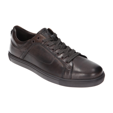 Thick Soled Lace-Up Sneaker // Dark Brown (Euro: 40)