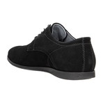 Nubuck Casual Dress Sneaker // Black (Euro: 41)