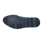 Cap Toe Suede Ankle Boot // Dark Blue (Euro: 40)